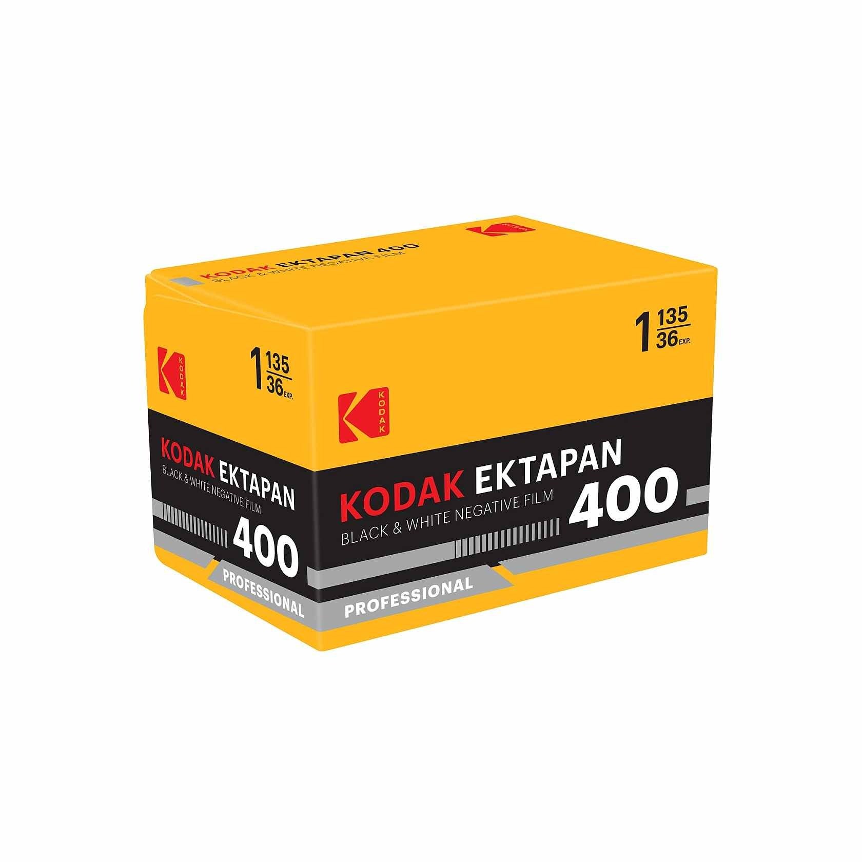 Kodak Professional Ektapan 400 35mm B&W Film 36 Exp