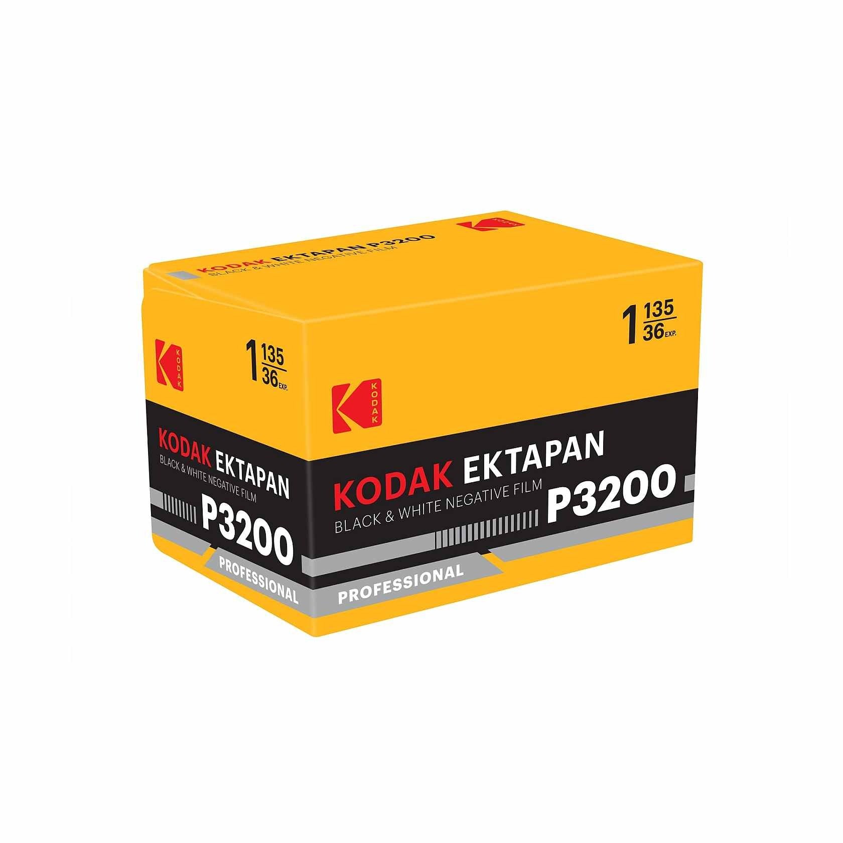 Kodak Professional Ektapan P3200 35mm B&W Film 36 Exp